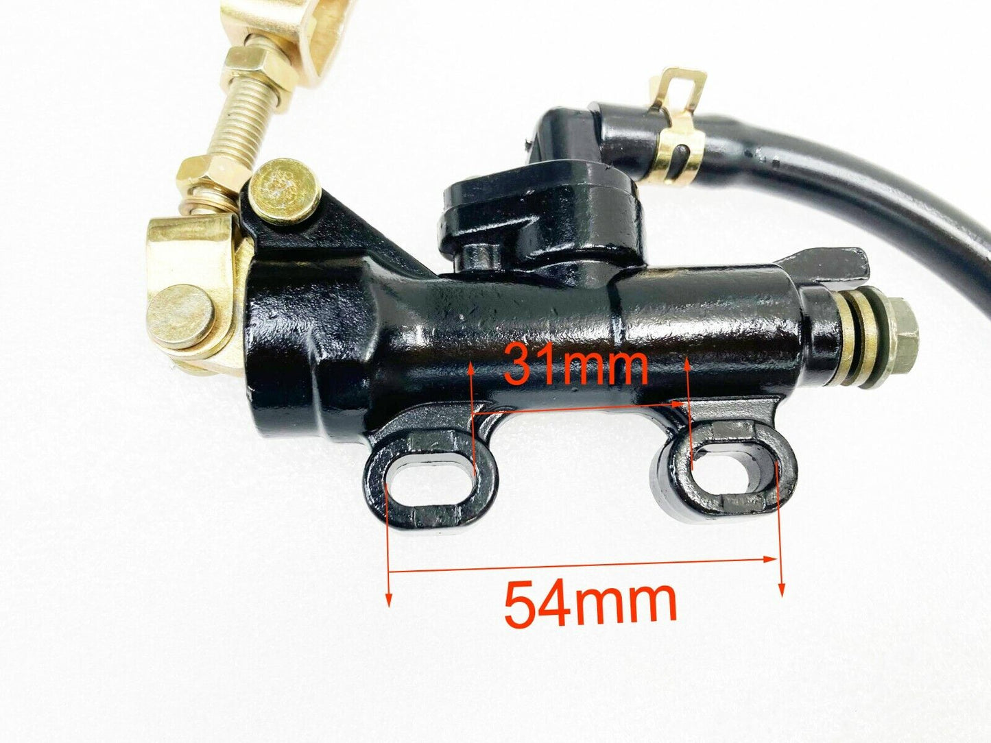 10mm 31mm - 54mm Rear Brake Master Cylinder 200cc 250cc 300cc Dirt PIT PRO BIKE
