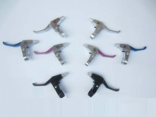 RACING PINK BLUE ALLOY BRAKE LEVERS 49CC 50CC MINIMOTO THUMPSTAR ORION APOLLO