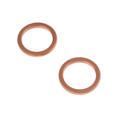 2X 40mm 30mm Exhaust Pipe Muffler Gasket Seal O-Ring Honda CG125 GY6 125cc 150cc