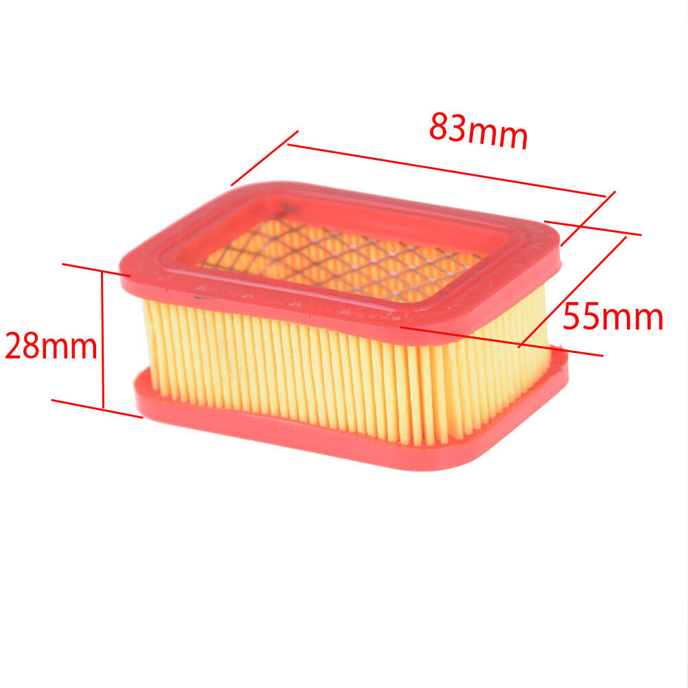 2Pcs Air Filters Cleaner for 5800 58CC Chainsaw Gasoline 83x55x28mm