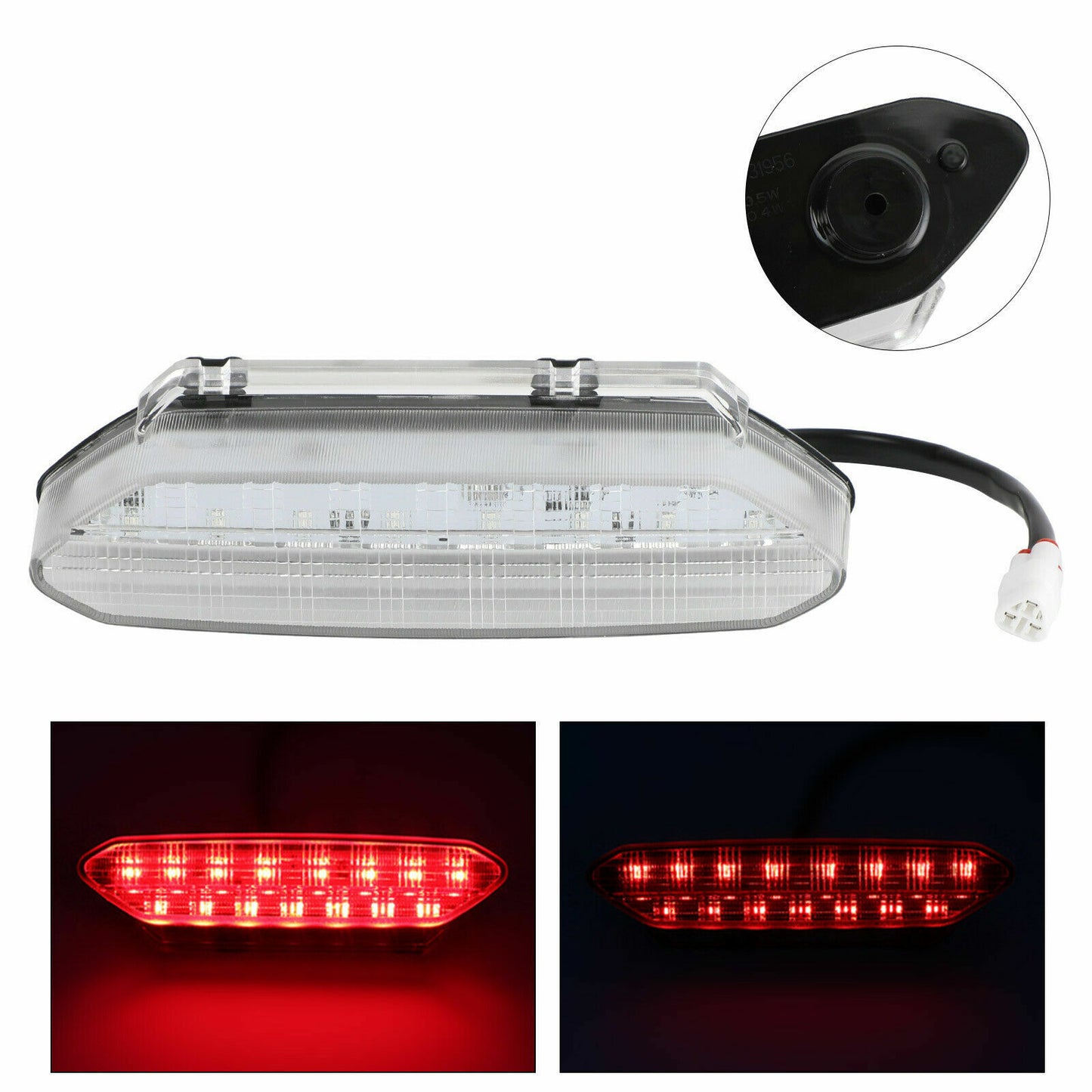 LED Tail Light Taillight for YAMAHA YFZ450 YFZ 450 2006-2009 5TG-84710-21-00