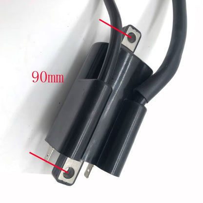 90MM EXTERNAL IGNITION COIL DOUBLE CABLE FOR Yamaha XP TMAX 500 2012-2014