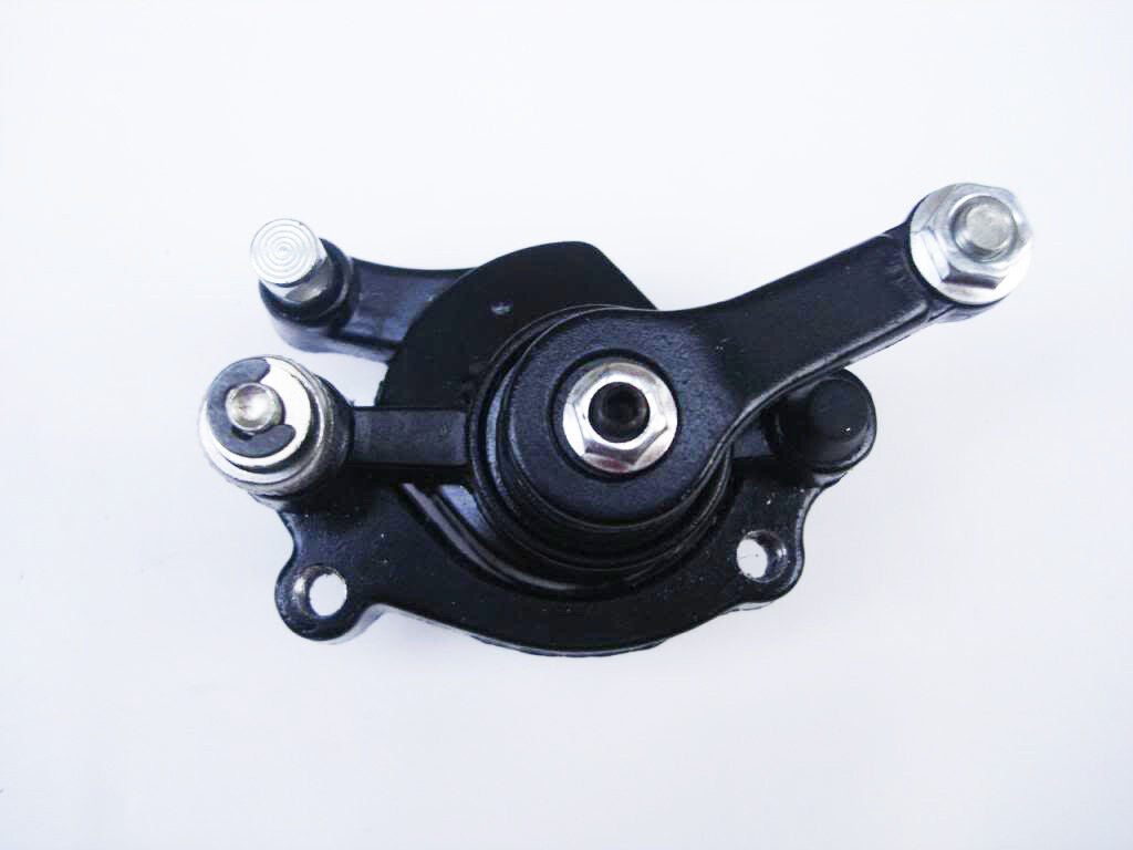 Front + Rear Disc Brake Calipers Pads 49cc Mini PIT Dirt Quad Pocket Rocket Bike
