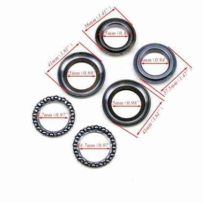 Steering Head Stem Bearings Nut Honda Z50 MINITRAIL Z50R XR50 CRF50 XR100 CT70