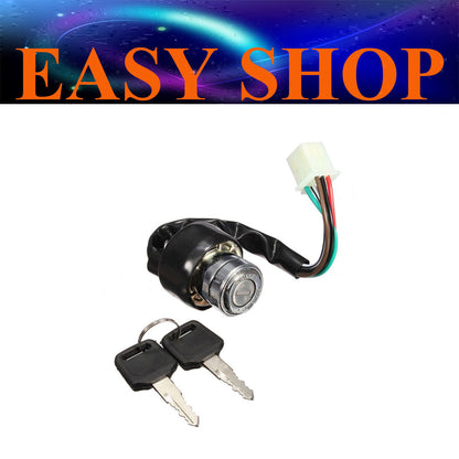 6 Wire Ignition Key Barrel Switch 150cc 250cc 300cc Thumpstar DHZ Atomic Baja MX