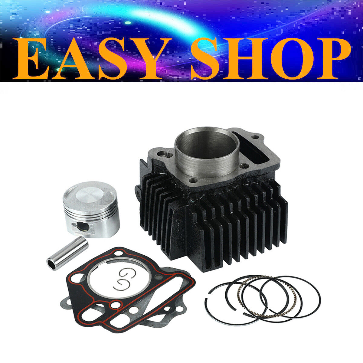 52.4mm Cylinder Bore Piston Rings Lifan T125 125cc Quad ATV Dune Thumpstar Bike
