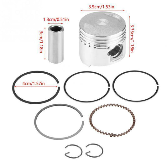 50cc PISTON & RINGS SET 39mm Pit Dirt bike Quad Moped Scooter GY6