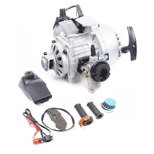 T8F 6T 49cc 2 STROKE ENGINE Tank Throttle Kit For MINIMOTO TRAIL THUMPSTAR Bike