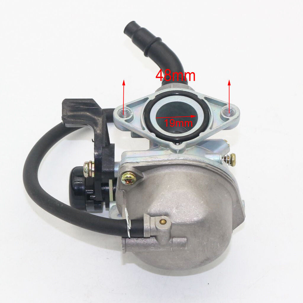 PZ19mm Carby Bent Air filter 50cc 70/90cc 110cc 125CC ATV QUAD BIKE BUGGY GOKART