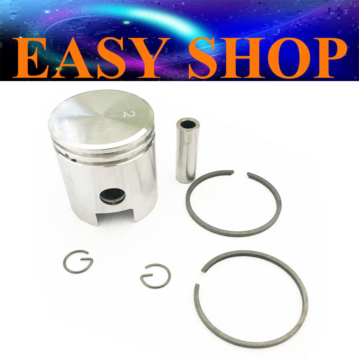 40mm 10mm Pin Piston Rings Bore 49cc 50cc Motorised Motorized Push Bicycle Bike