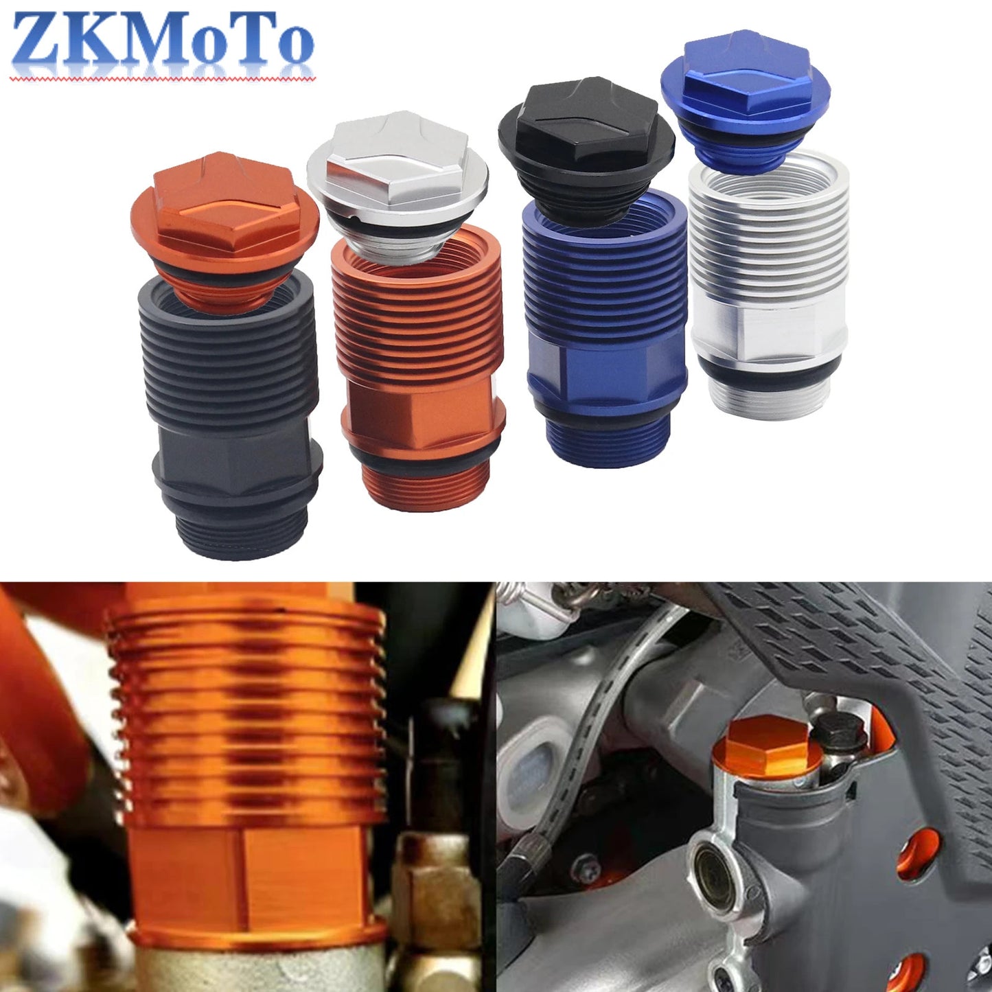 CNC Rear Brake Reservoir Extension Fluid Cylinder Cap KTM XCW XCFW XCF 125-530