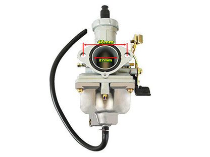 27mm 48mm Carb Carby Carburetor For Honda XL200 CG125cc CG200cc CG250cc CG300cc