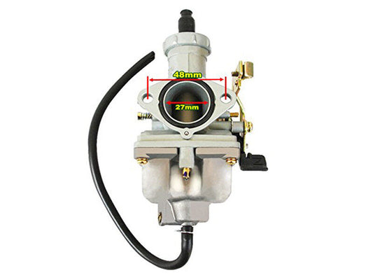 27mm 48mm Carb Carby Carburetor For Honda XL200 CG125cc CG200cc CG250cc CG300cc