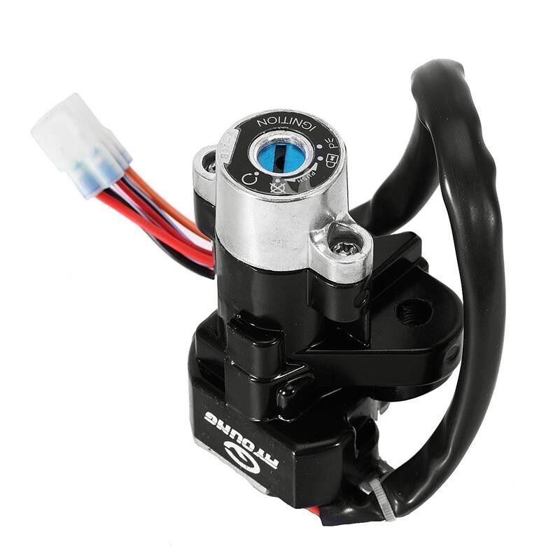 Ignition Key Switch Gas Fuel Cap Cover Lock Set Seat For Suzuki GSXR600 GSXR750