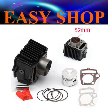 52mm Bore CYLINDER PISTON RINGS 107cc 110cc 125cc Roketa Orion SSR SDG Lifan DHZ