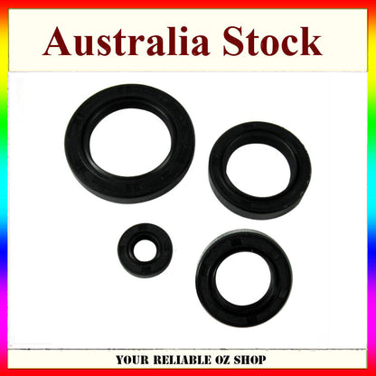 Full Set crankshaft Rubber Oil Seal Scooter Engine CH250 CF QJ Keeway Suzuki