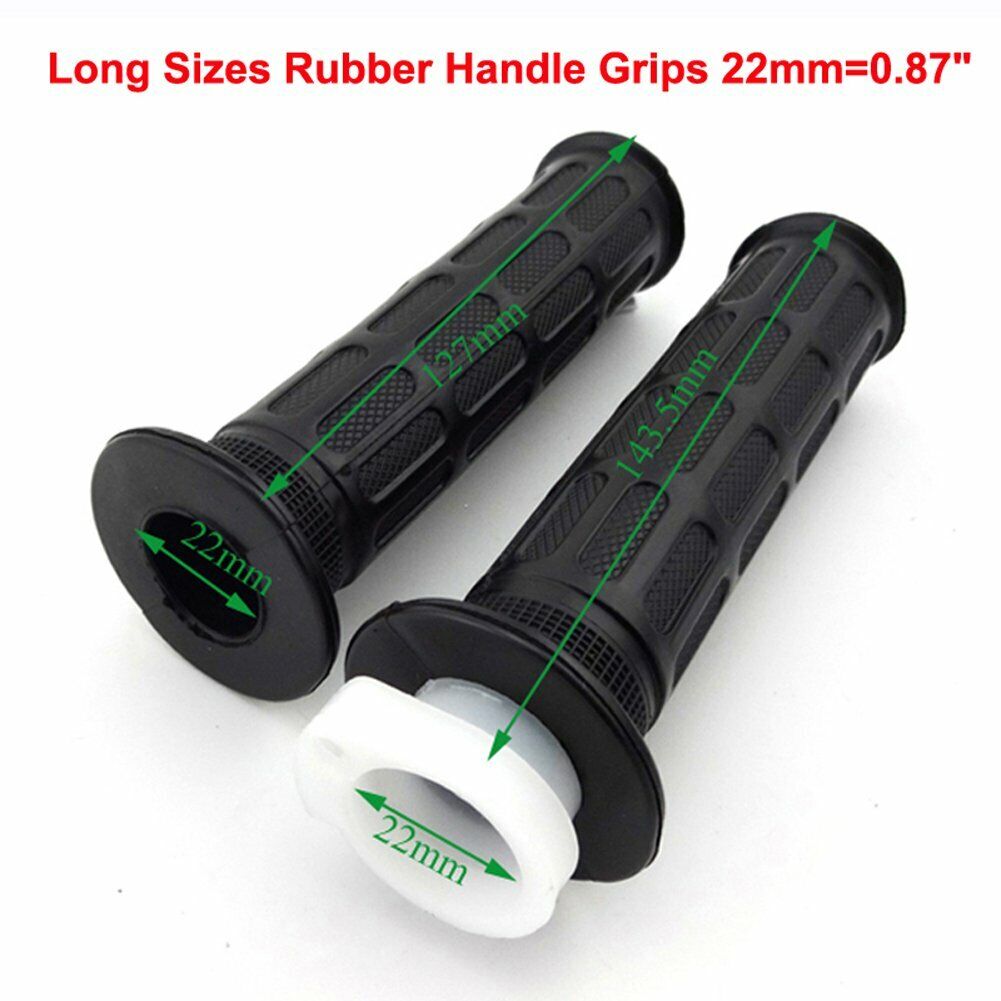 22mm Twist Throttle Grips Kill Switch 80cc 100cc Motorised Bicycle Push Bike