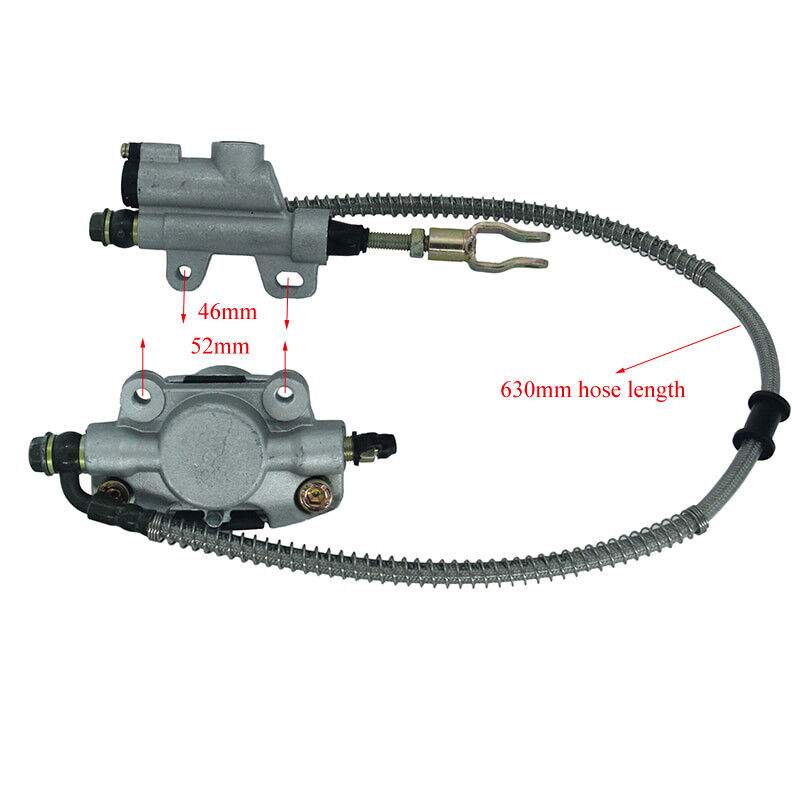 Rear Brake Disc Caliper 52mm Hydraulic For 110cc 125cc 150cc Buggy ATV Quad Bike