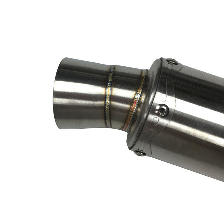 36-51mm Exhaust Muffler Pipe Silencer For HONDA YAMAHA KAWASAKI KTM SUZUKI