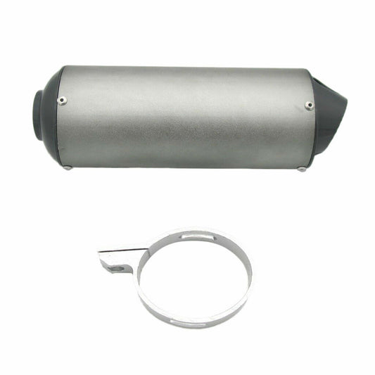BLACK EXHAUST MUFFLER CRF 50 70 BBR KLX DHZ 50 90 110 125 CC DIRT PIT BIKE 28MM