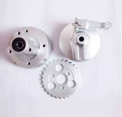 Rear Wheel Hub Drum Brake Shoes 420 29 Tooth Sprocket Honda Monkey Z50 Z50J Z50R