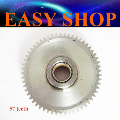 57 Tooth Start Starter Motor Clutch Sprocket Gear 250cc 300cc Dirt PITPRO BIKE