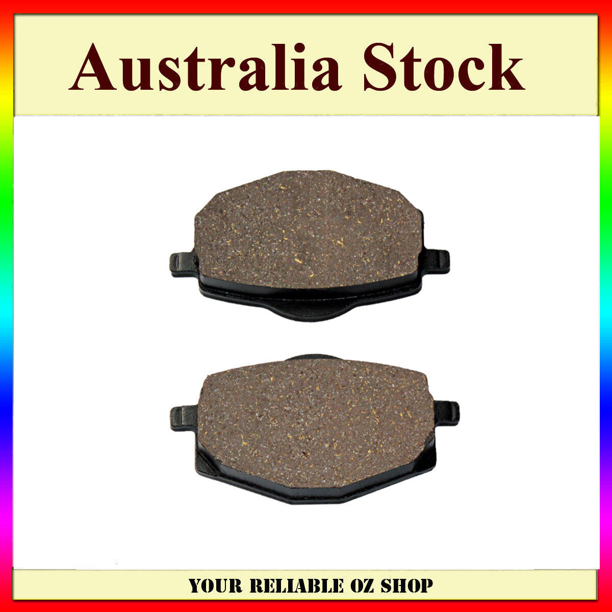 Front Rear Brake Pads For Yamaha DT TDR TZR50 XC50 YJ50 YSR50 XT400 XT500 XT600