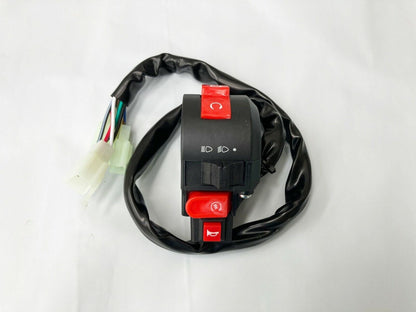 START STOP KILL LIGHT SWITCH BUTTON HORN 10 Wires 50cc 110cc 125cc ATV QUAD BIKE