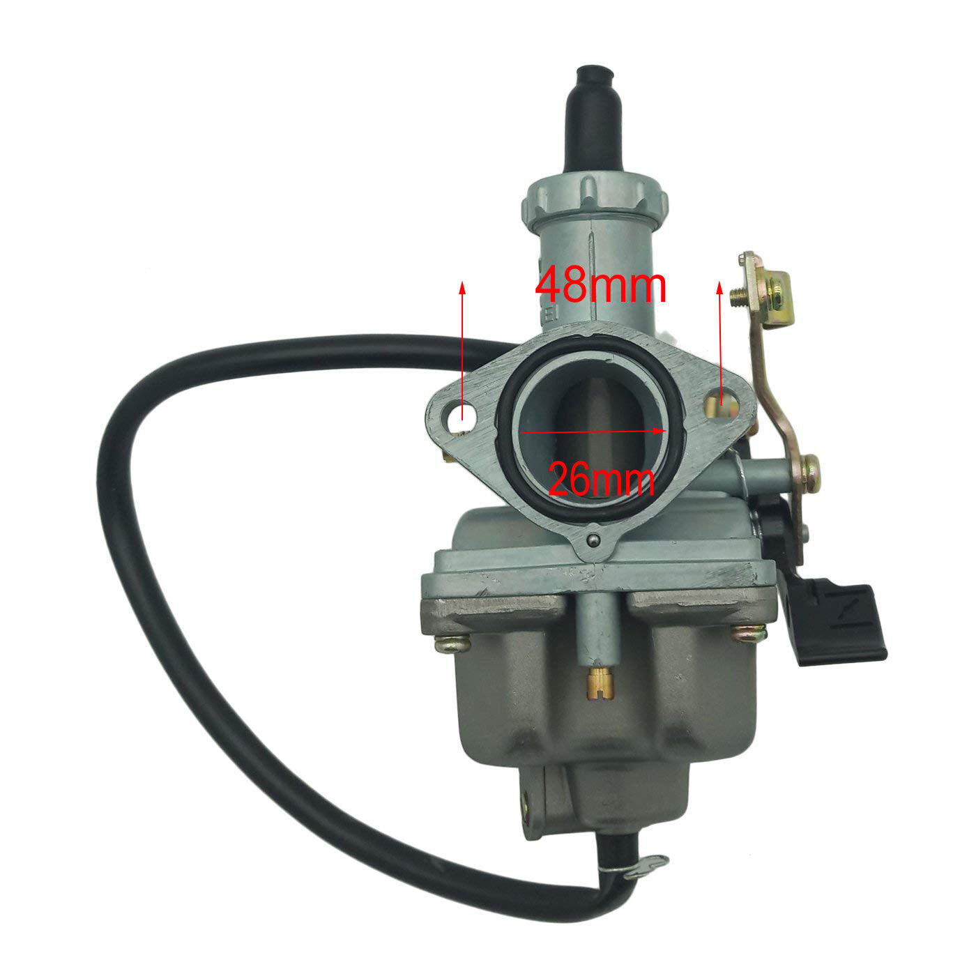 PZ26mm Cable Choke Carb Carby Carburetor 200cc 250cc ATV QUAD BUGGY SCOOTER BIKE