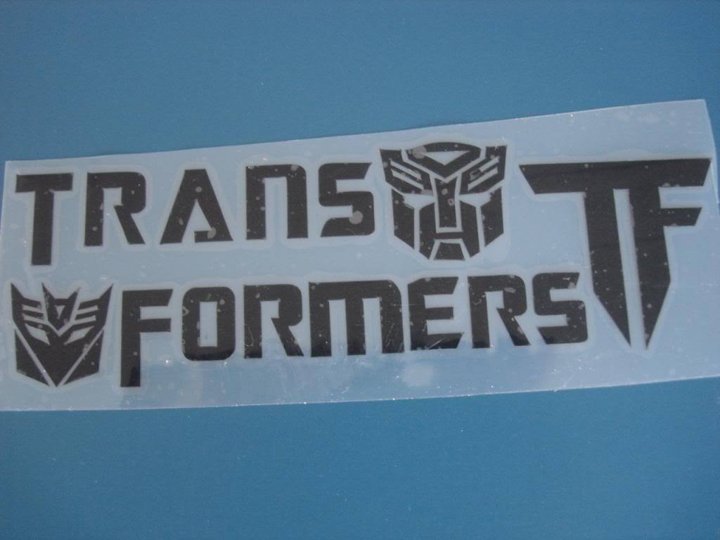 Transformer Decepticon Autobot Car Truck Motorcycle Sticker Emblem Badge Decal