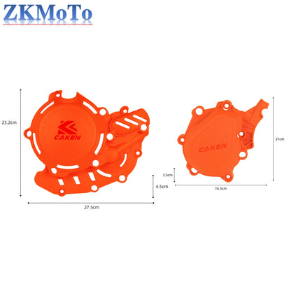 Engine Clutch Guard Case Cover For KTM EXCF 500 SXF XCFW XWF HUSQVARNA FC FE 450
