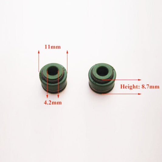 Intake Exhaust Valve Oil Seal For 250cc 150cc 125cc ATV Dirt Bike Quad Pit Pro