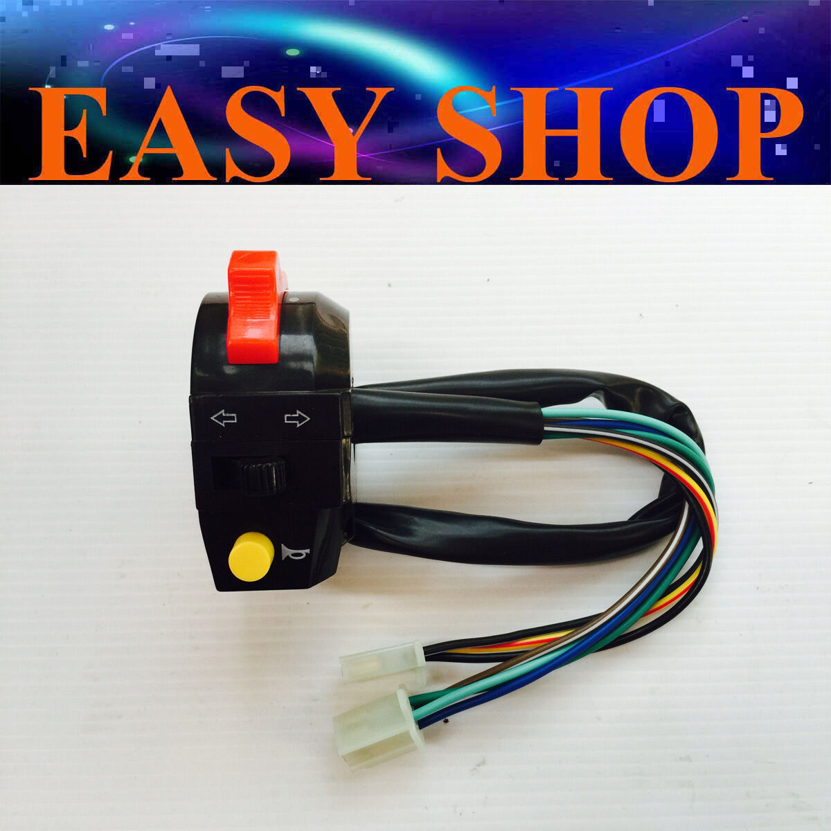 7 WIRE Horn Indicator Signal Light Switch 110cc 125cc 150cc DIRT PIT PRO BIKE