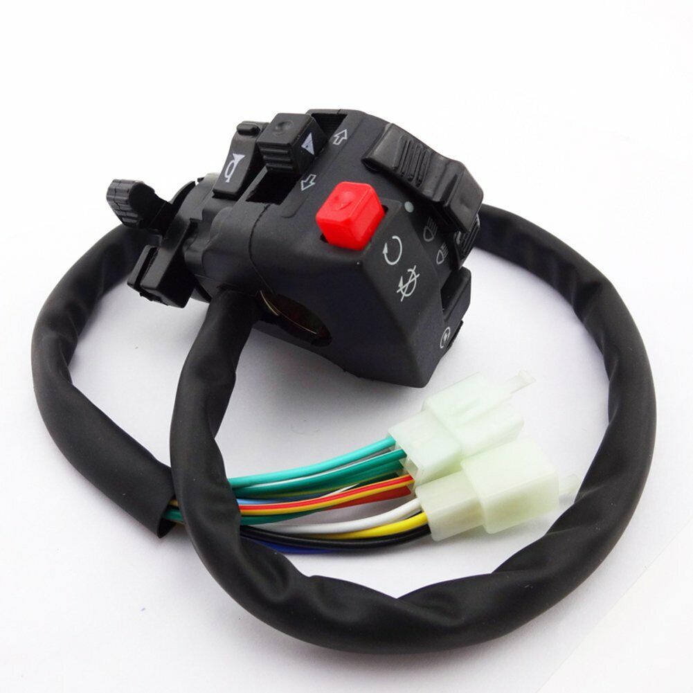 12 Wires PIN START KILL LIGHT CHOKE SWITCH 150cc 250cc 300cc Zongshen Buyang TDR