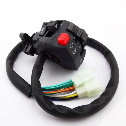 12 Wires PIN START KILL LIGHT CHOKE SWITCH 150cc 250cc 300cc Zongshen Buyang TDR