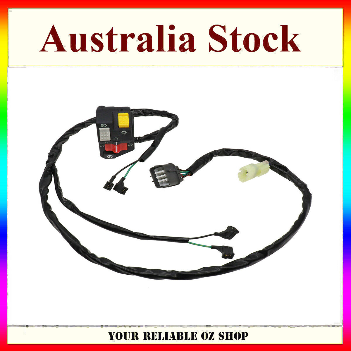 Left Handlebar Switch Starter Stop Light For Honda TRX350 Rancher 35200-HN5-N03