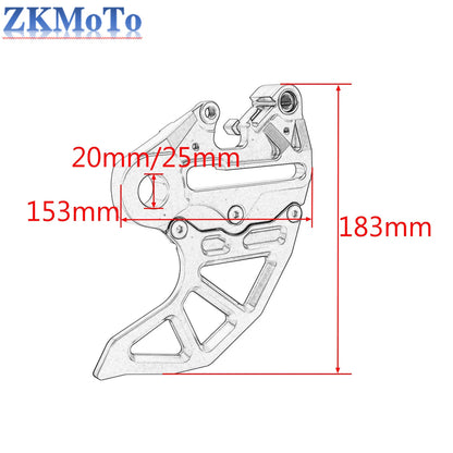 20/25mm CNC Rear Brake Disc Guard Cover For KTM XCW XCFW EXC EXCF SX SXF XC XCF