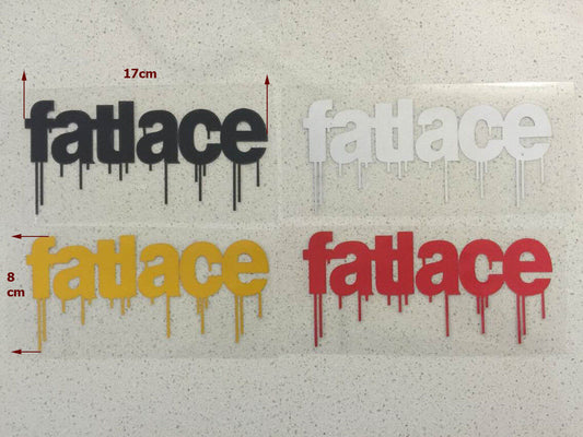 Funny Fatlace Sticker Drift JDM Dub Illest Car Van Bumper Window Decal Ute Bike