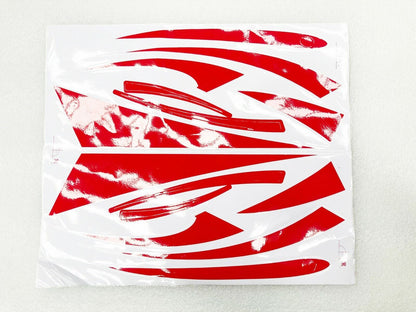 Red Sticker Decal Kit Fairing 125cc 140cc 150cc Dirt Bike Pit Trail Apollo Set