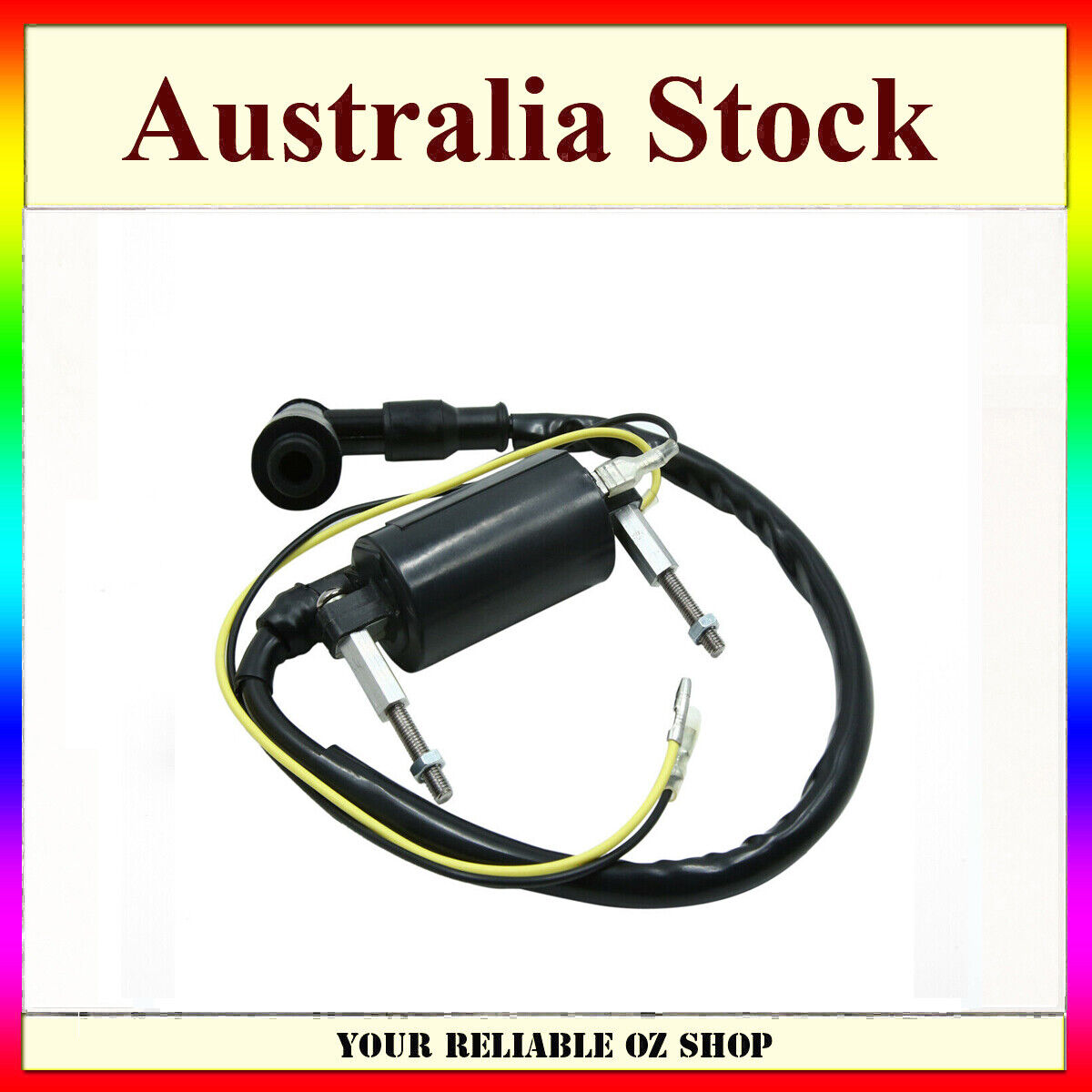 Ignition Coil FOR Kawasaki BAYOU 300 KLF 300 KLF300C 1986-2004 ATV Quad Bike