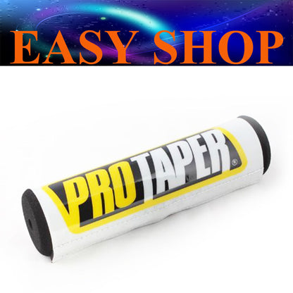 WHITE PRO TAPER HANDLEBAR PAD FOAM PROTECTOR COVER YAMAHA KAWASAKI HONDA KTM PIT