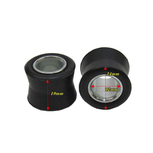 2Pcs 12mm 24mm 19mm Shocker Mounting Bushes Spacers DIRT PIT PRO THUMPSTAR BIKE