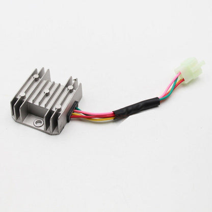 12V IGNITION COIL AC CDI 4 PIN REGULATOR Rectifier GY6 ENGINE SUNL Buyang Roketa