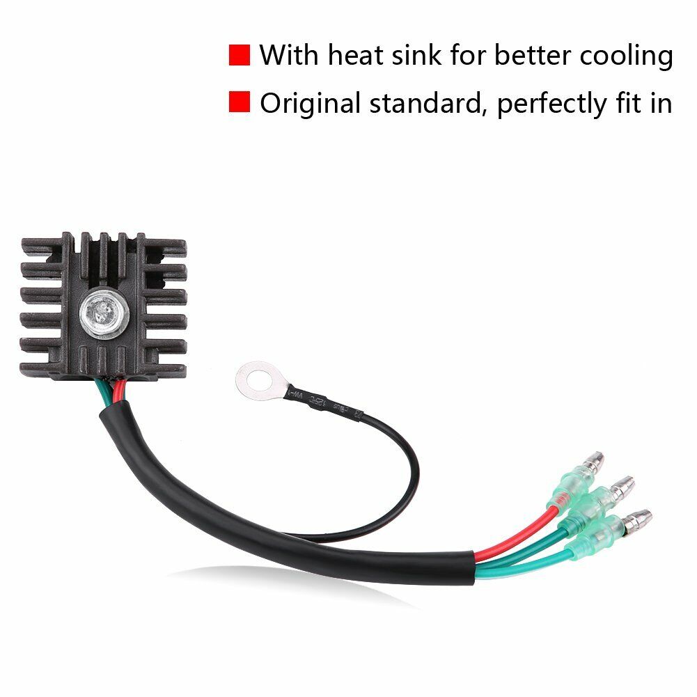 Outboard Rectifier Regulator For 4HP-70HP 2 Stroke Yamaha Mariner Suzuki Tohatsu