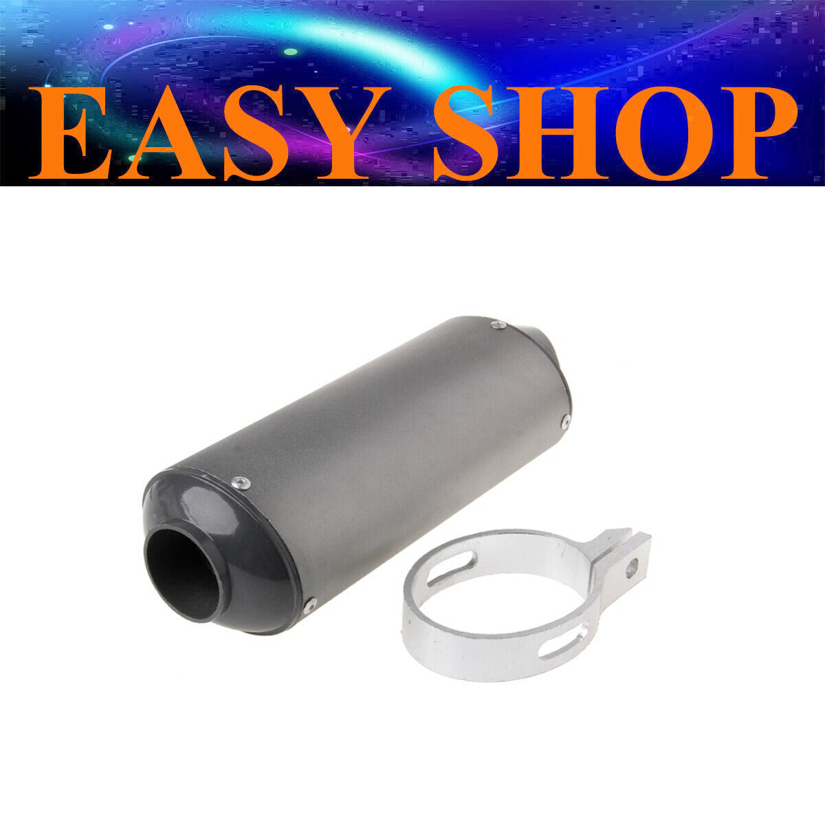 Universal Motorcycle Exhaust Muffler & Clamp Thumpster Pit Dirt Bike 38mm ATV AU