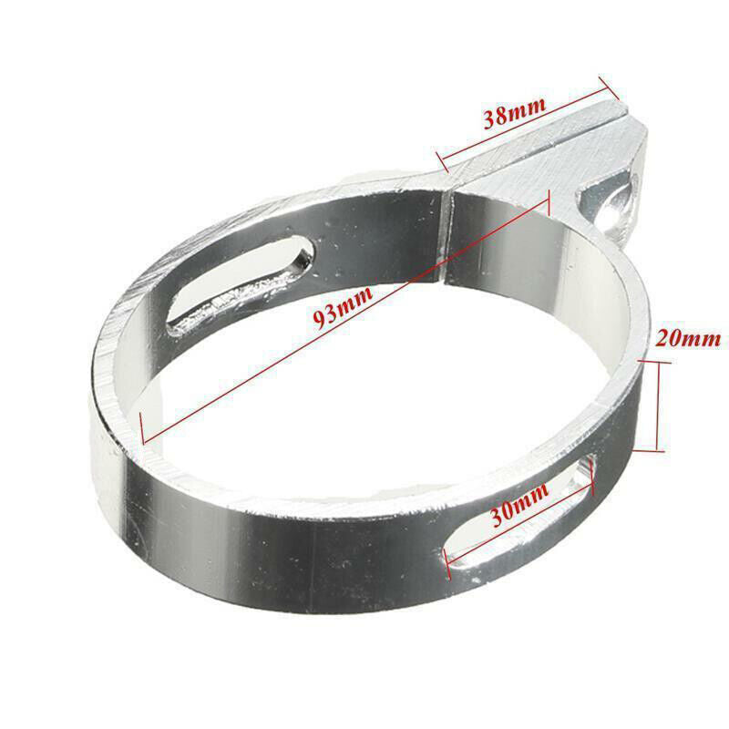 Oval Muffler Exhaust Pipe Clamp Bracket 50cc 70cc 90cc 110cc PIT PRO Dirt Bike