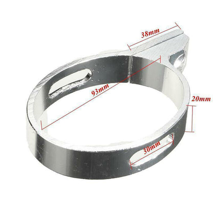 Oval Muffler Exhaust Pipe Clamp Bracket 50cc 70cc 90cc 110cc PIT PRO Dirt Bike