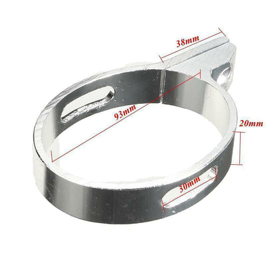 Oval Muffler Exhaust Pipe Clamp Bracket 50cc 70cc 90cc 110cc PIT PRO Dirt Bike