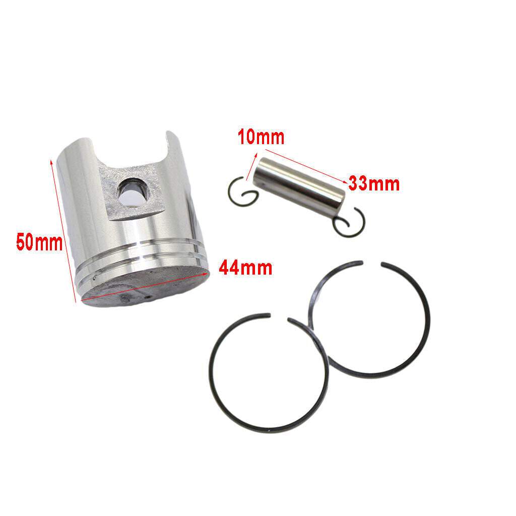 44mm Piston Rings Gasket Kit YAMAHA BIG BORE PW50 PW60 PY50 QT60 PEEWEE YZINGER