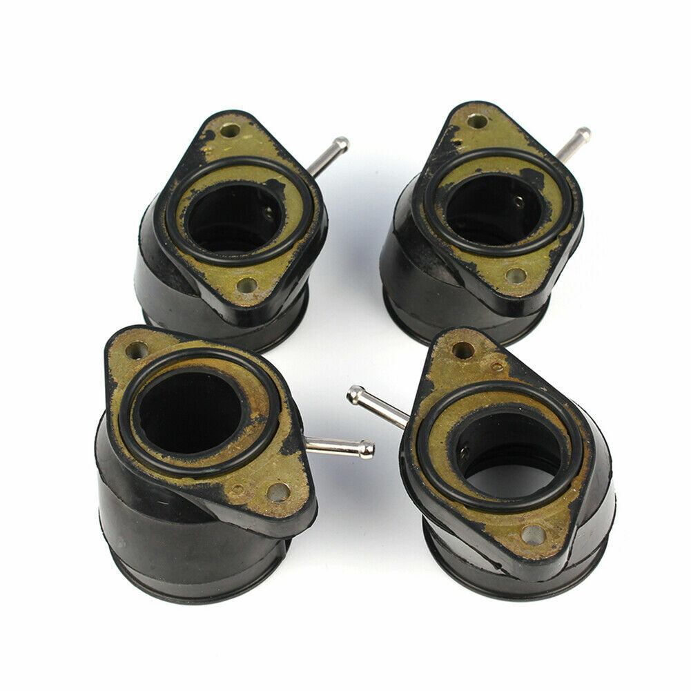 4Pcs Intake Manifold Carburetor Joint Boot For Yamaha XJR1200 XJR1300 4KG1358600